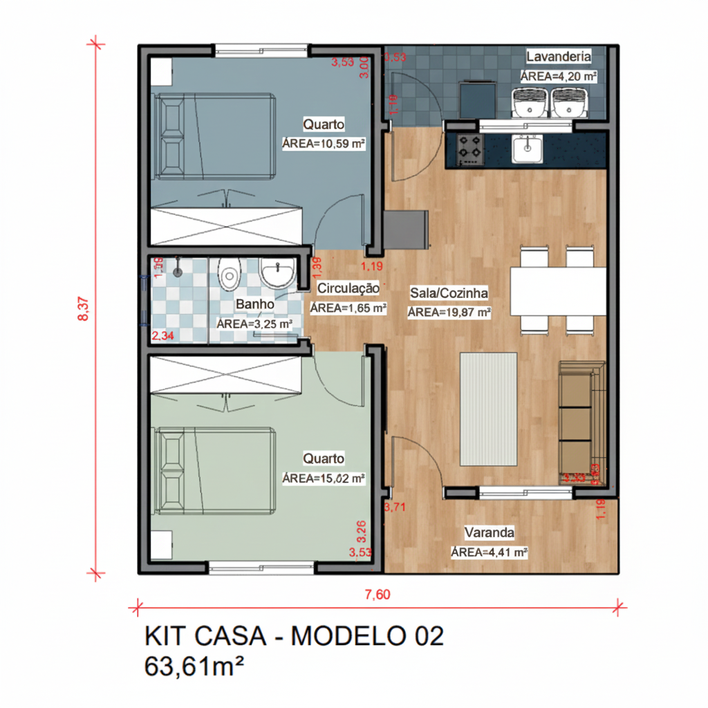 Interior Kit Casa 2